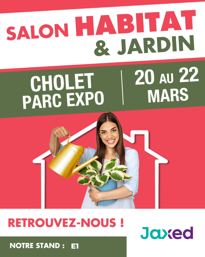 Affiche du salon Habitat & Jardin de Cholet 2026, du 20 au 22 mars