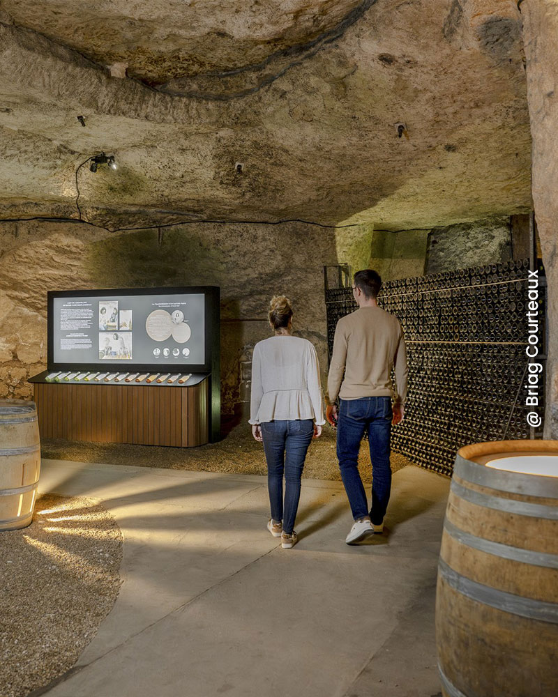 Caves Ackerman à Saumur - @ Briag Courteaux