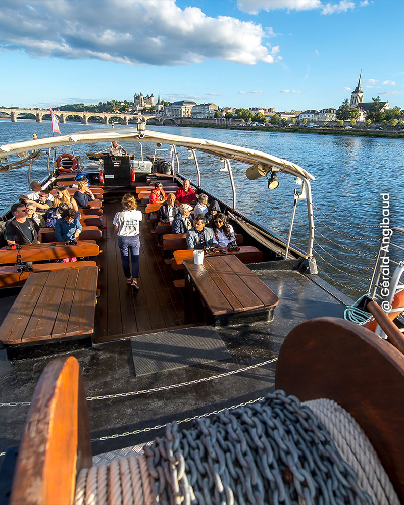 Bateau sur la Loire - @ Gérald Angibaud
